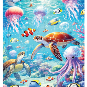 Ahşap Puzzle Okyanus Canlıları
