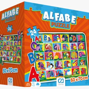 Alfabe Eğitici Puzzle