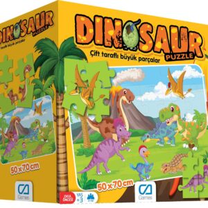 Dinozor Eğitici Puzzle