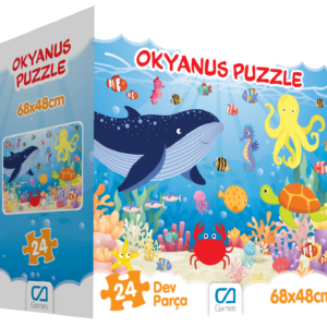 Okyanus Eğitici Puzzle